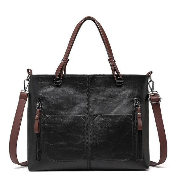 Bolso vintage de piel para señora - PaulaMilan