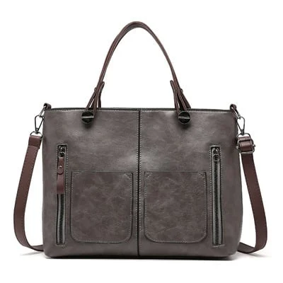 Bolso vintage de piel para señora - PaulaMilan