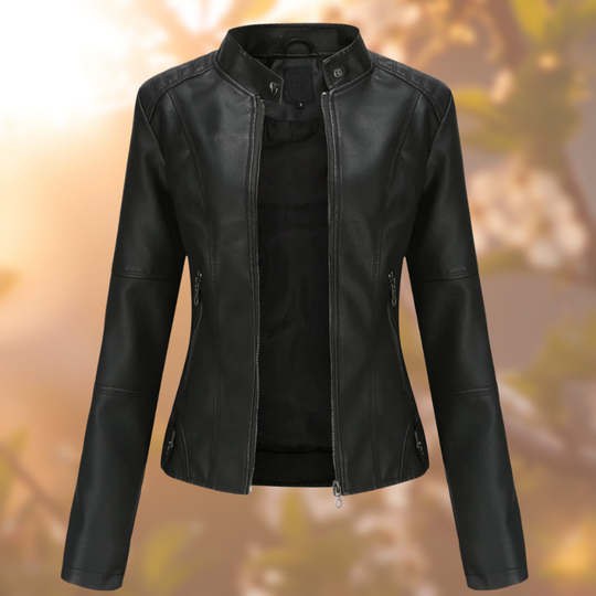 Anora - La Chaqueta de Cuero Elegante y Unica - PaulaMilan