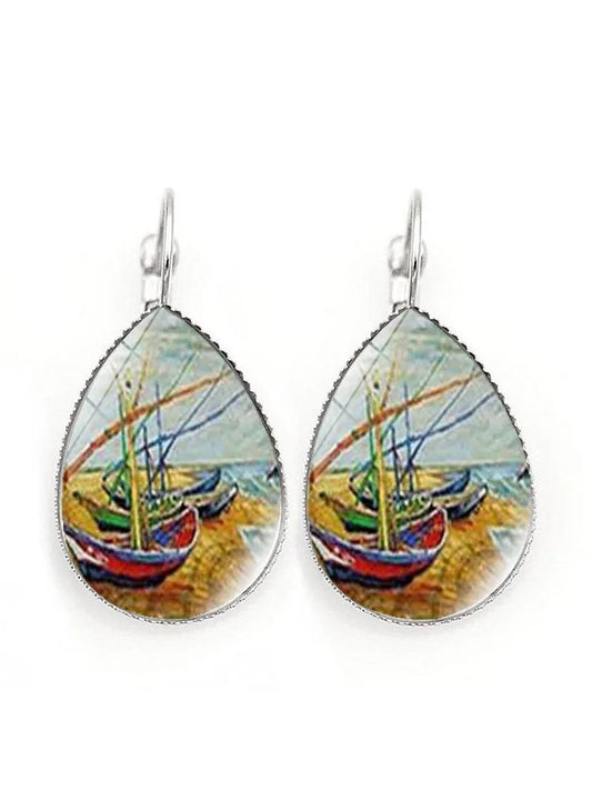 Pendientes de la serie Vincent Art Vintage - PaulaMilan