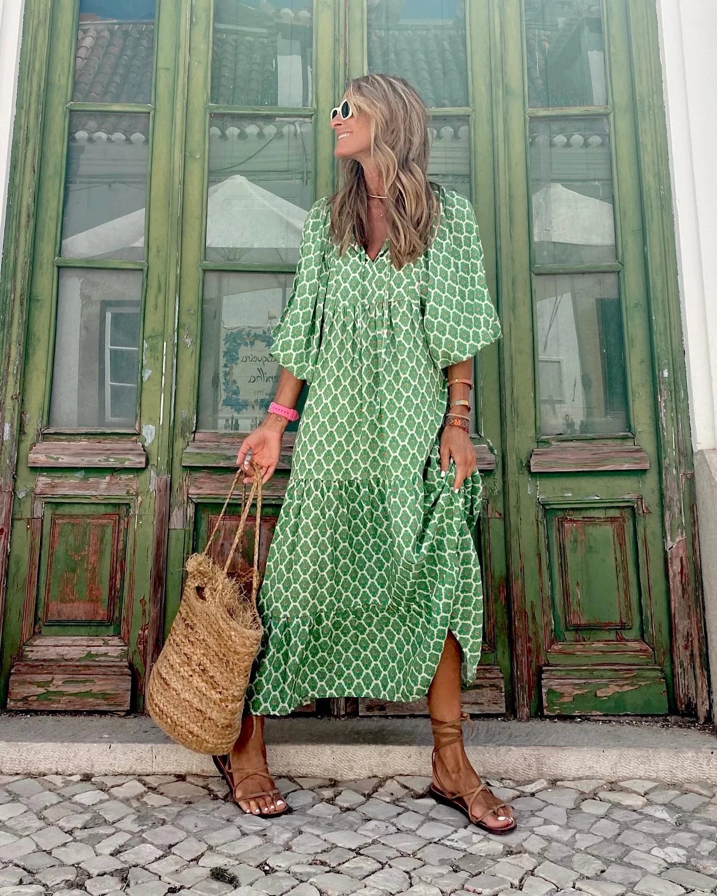 ZAIRA | Vestido primaveral estiloso - PaulaMilan