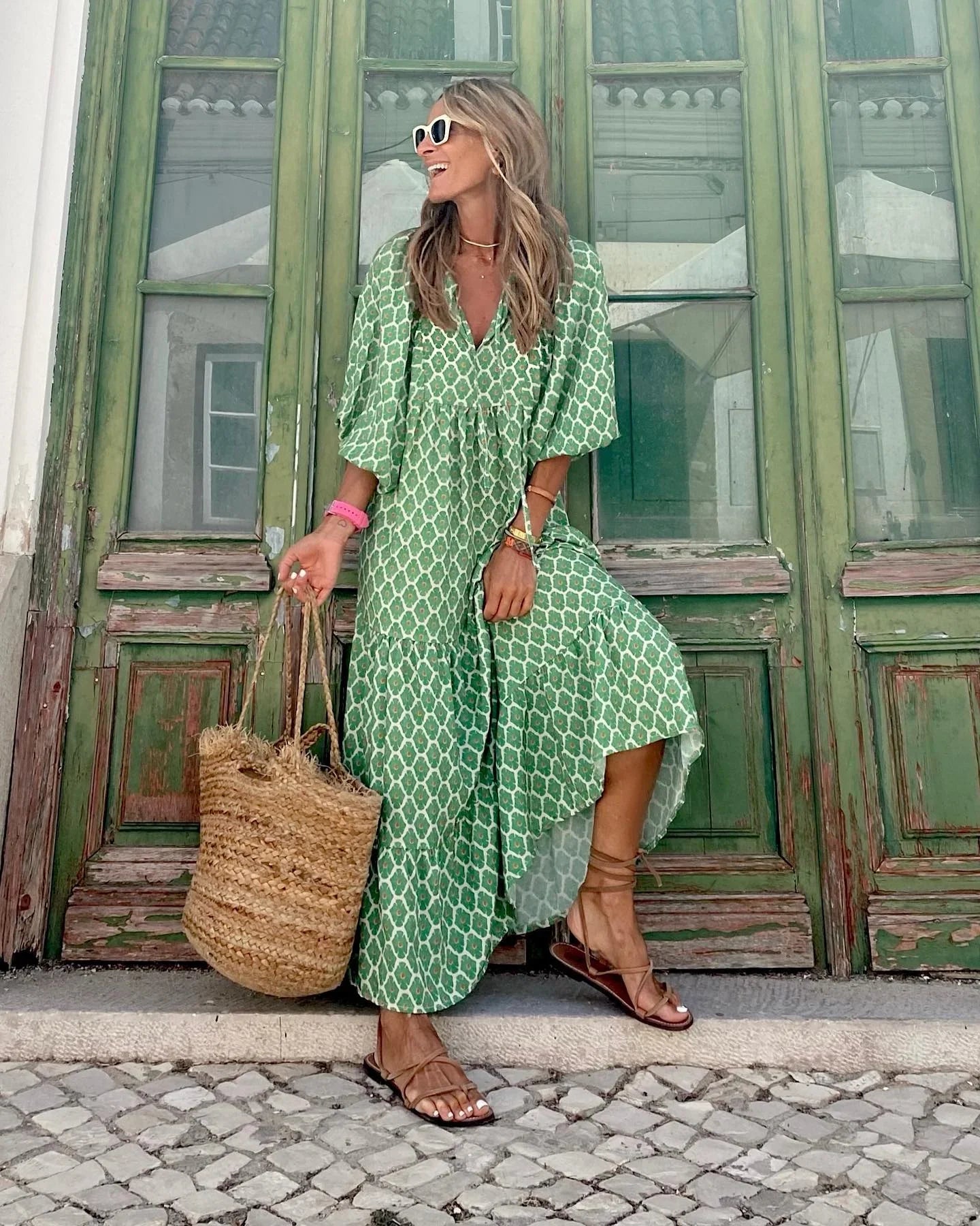ZAIRA | Vestido primaveral estiloso - PaulaMilan