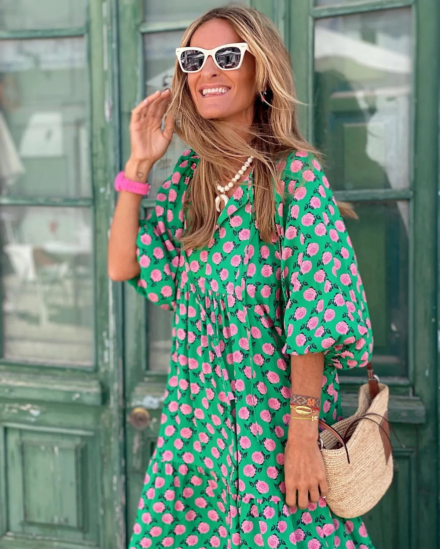 ZAIRA | Vestido primaveral estiloso - PaulaMilan