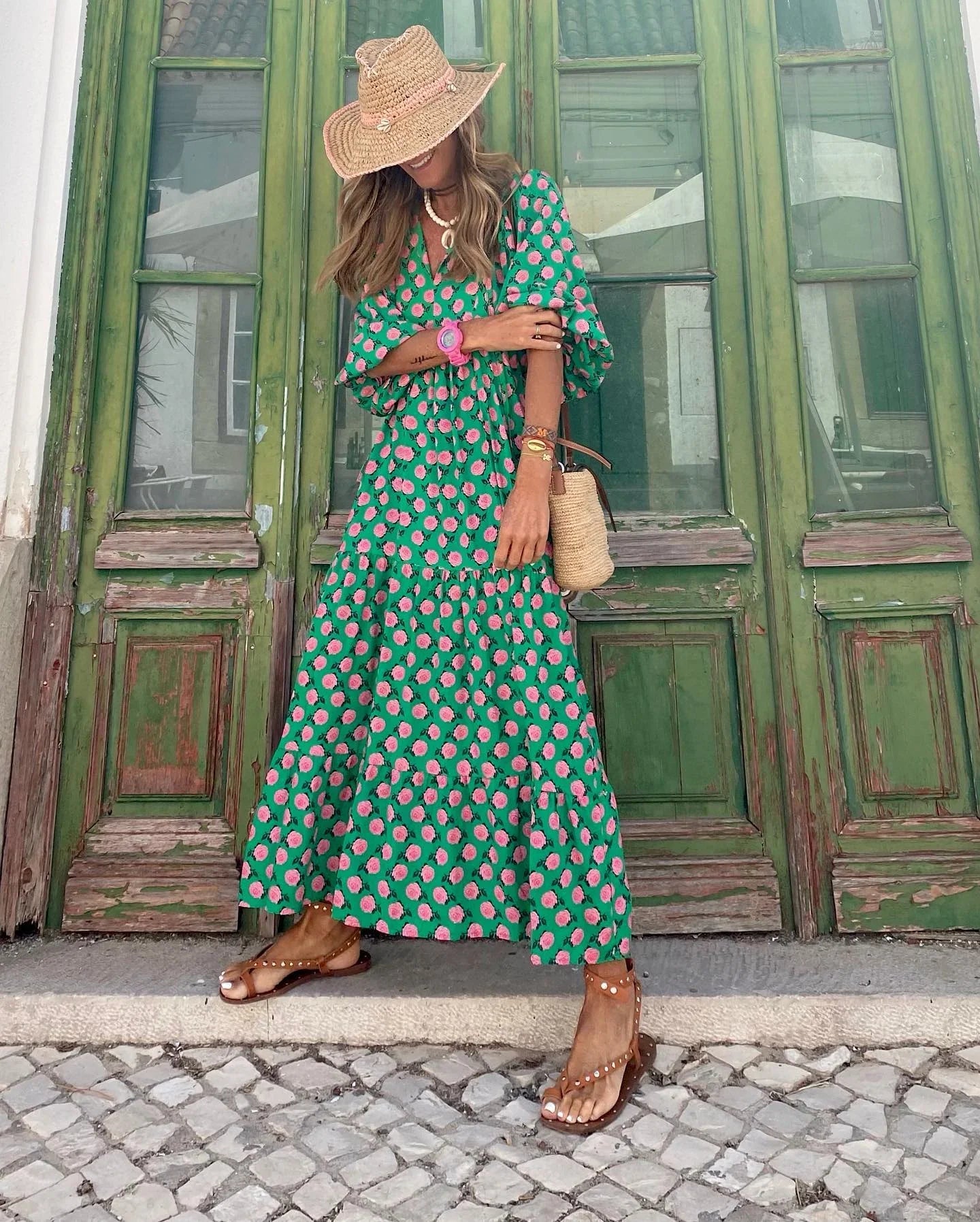 ZAIRA | Vestido primaveral estiloso - PaulaMilan