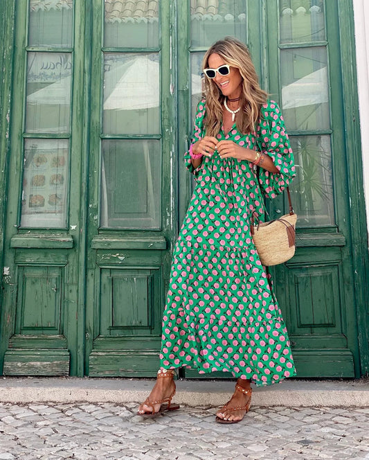 ZAIRA | Vestido primaveral estiloso - PaulaMilan