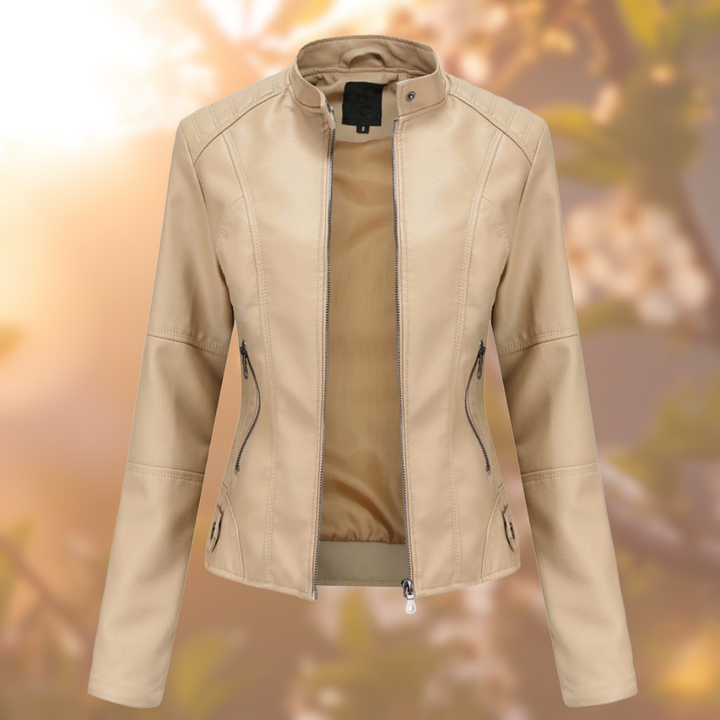 Anora - La Chaqueta de Cuero Elegante y Unica - PaulaMilan