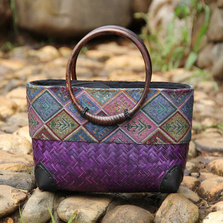 Bolso tejido a mano Bohemian Couture - PaulaMilan