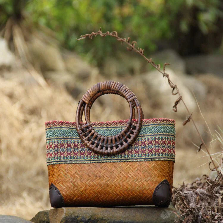 Bolso tejido a mano Bohemian Couture - PaulaMilan