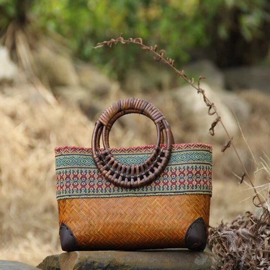 Bolso tejido a mano Bohemian Couture - PaulaMilan